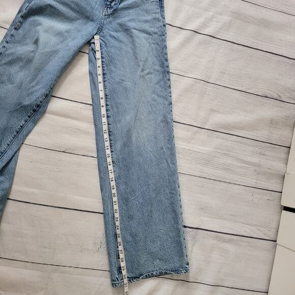Pacsun Size 24 Jessie High Rise Baggy Light Wash Blue Jeans - Picture 4 of 9